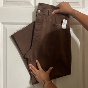 GAP Brown denim jeans